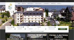 Desktop Screenshot of hotelnievesol.com